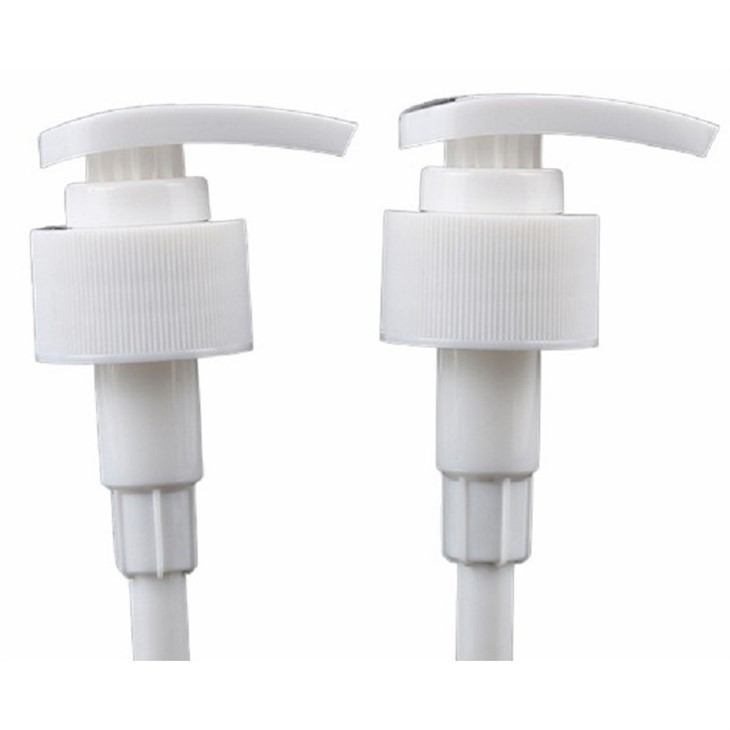 28 410 Bomba de loció de plàstic blanc