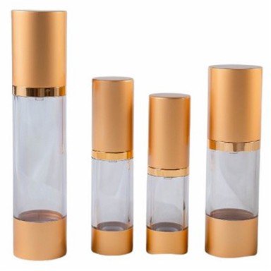 Ampolla de loció de bombes sense aire d'or