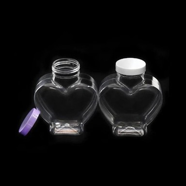 Ampolles de refresc de plàstic transparent